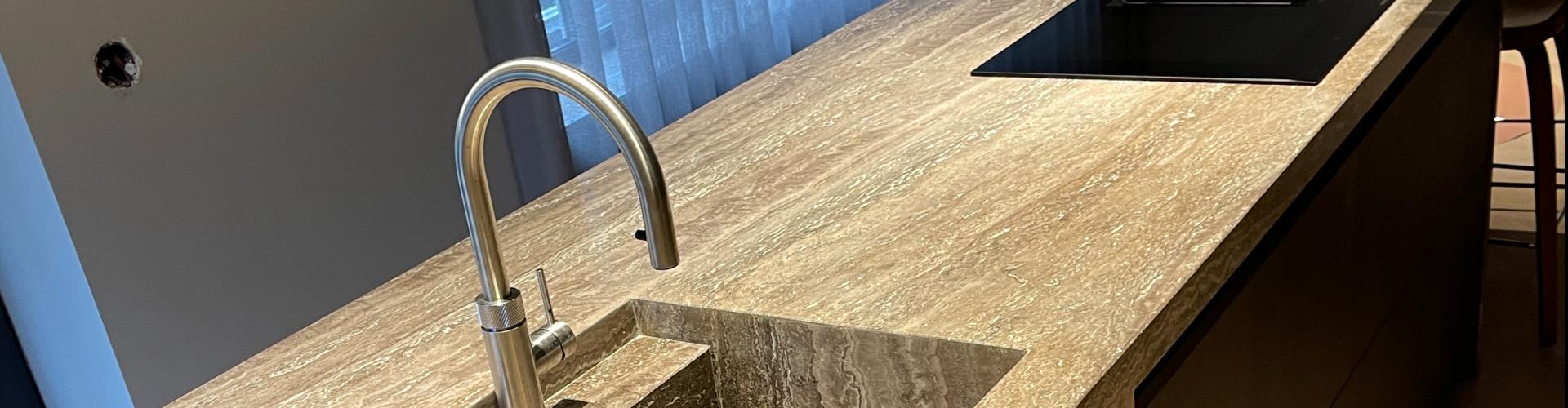 Natuursteen keukenblad