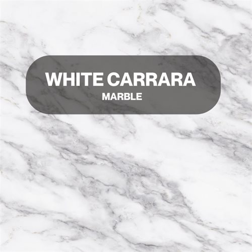 White carrara marmer