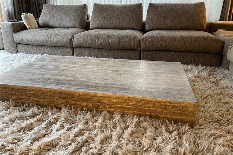 Salontafel van marmer